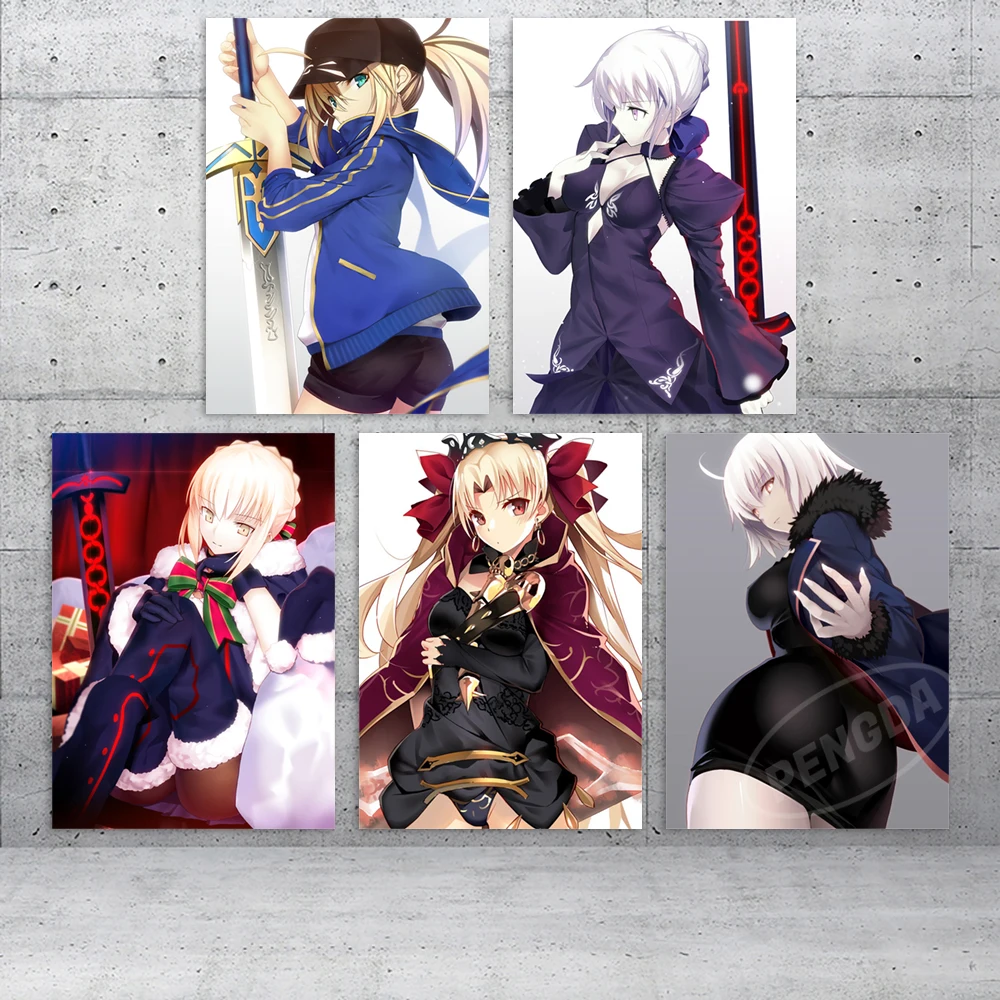 

Painting Wall Art Fate Grand Order HD Print Game Poster Ereshkigal Canvas Baobhan Sith Home Decoration Pictures For Living Room