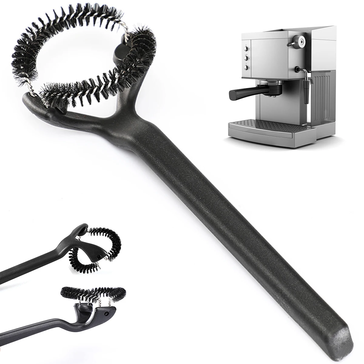 Coffee Machine Cleaning Brush Espresso Grinder Brush Sturdy Long Handle Brewing Head Cleaning Brush Professional Elbow Coffee
Coffee Machine Cleaning Brush Espresso Grinder Brush Sturdy Long Handle Brewing Head Cleaning Brush Professional Elbow Coffee