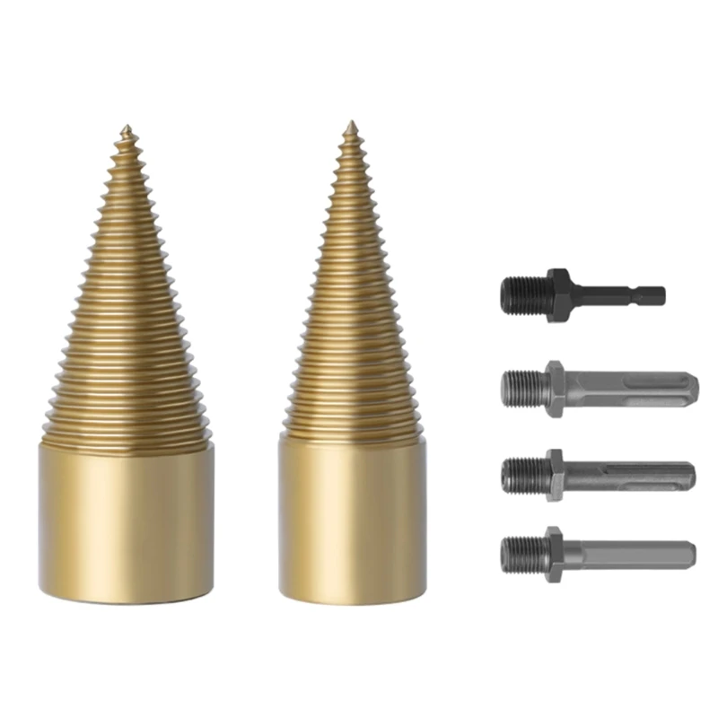 6 Pcs Firewood Drill Set Household Electric Split Cone Drill Woodworking 32-42mm Drop ship
6 Pcs Firewood Drill Set Household Electric Split Cone Drill Woodworking 32-42mm Drop ship