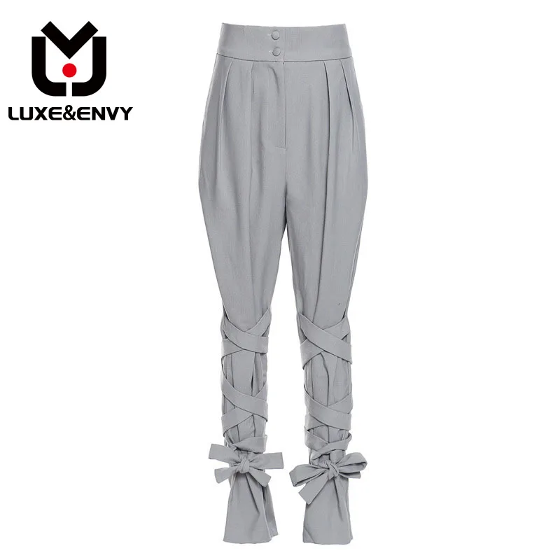Брюки LUXE & envyжаренные уличные с редисом, Индивидуальные женские свободные облегающие универсальные прямые повседневные брюки с перекрестными лямками, осень 1425 2023 
Брюки LUXE & envyжаренные уличные с редисом, Индивидуальные женские свободные облегающие универсальные прямые повседневные брюки с перекрестными лямками, осень 1425 2023