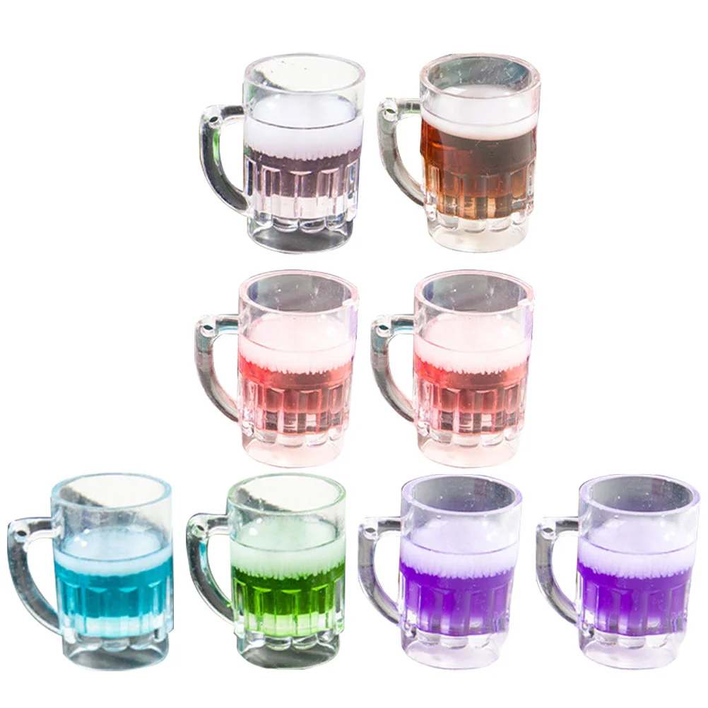 8 Pcs Mini Beer Mugs Drink Charms Pendants For Jewelry Making DIY Resin Keychain
8 Pcs Mini Beer Mugs Drink Charms Pendants For Jewelry Making DIY Resin Keychain