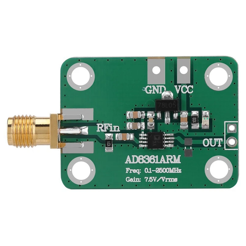 

AD8361 RF Microwave True Power Detector Logarithmic Power Detector AM Detector Amplitude Detection 0.1-2.5Ghz