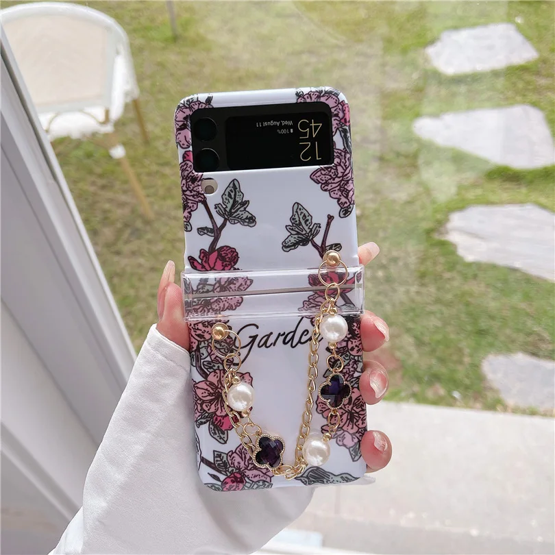 Flower Chains Phone Case for Samsung Galaxy Z Flip 3 Z Flip 4 Hard PC Back Cover for ZFlip3 ZFlip4 Case Shell
Flower Chains Phone Case for Samsung Galaxy Z Flip 3 Z Flip 4 Hard PC Back Cover for ZFlip3 ZFlip4 Case Shell