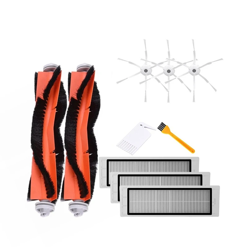 Набор аксессуаров для робота-пылесоса XIAOMI MIJIA, основная щетка, фильтр, шесть когтей, чистящая щетка 
Набор аксессуаров для робота-пылесоса XIAOMI MIJIA, основная щетка, фильтр, шесть когтей, чистящая щетка