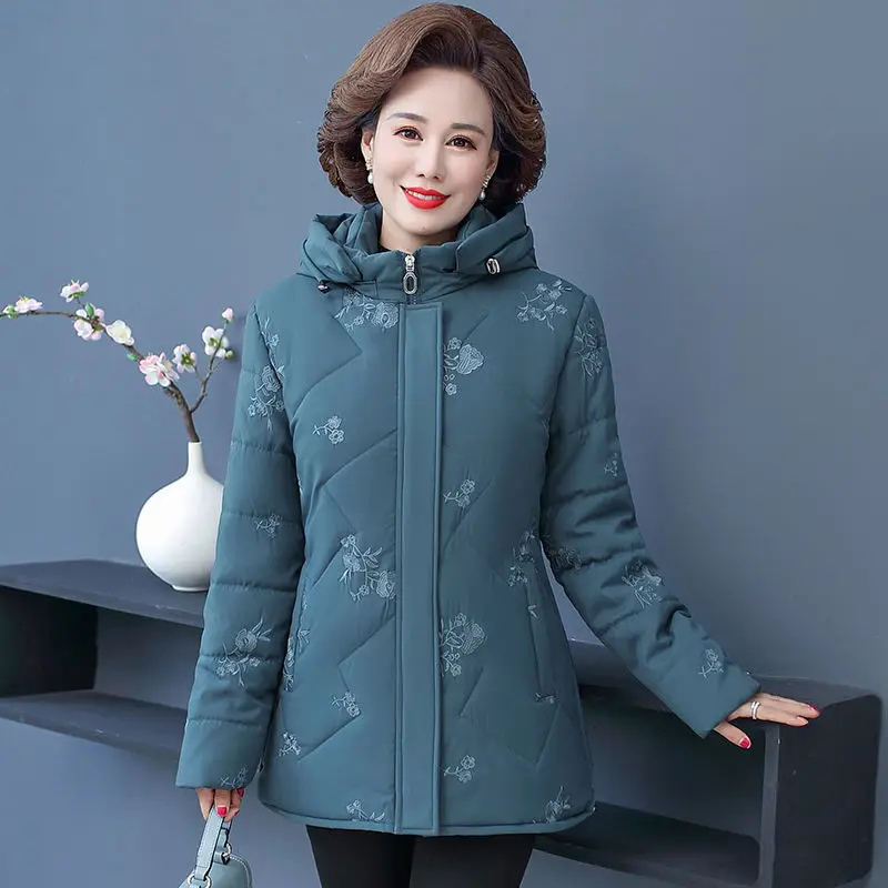 Slim Hooded Long Jacket Women 2022 Solid Thick Parka Stand Collar Hooded Female Coats Outwear Casual Cotton Fashion New K140 
Slim Hooded Long Jacket Women 2022 Solid Thick Parka Stand Collar Hooded Female Coats Outwear Casual Cotton Fashion New K140