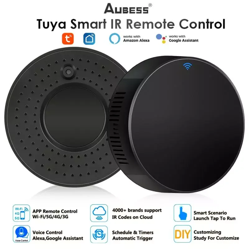 WiFi RF IR Remote Controller RF Appliances Appliances Smart Life App Voice Control Via Alexa Home
WiFi RF IR Remote Controller RF Appliances Appliances Smart Life App Voice Control Via Alexa Home