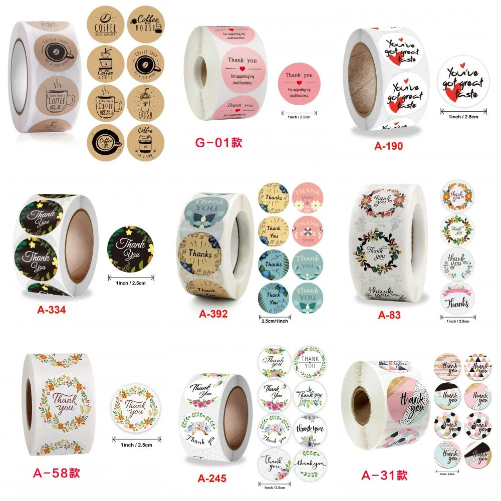 100/500pcs Coffee Stickers Round Thank You Sticker Label for Coffee shop, Milk tea cup, Bottles,Baked Goods Packing,Business
100/500pcs Coffee Stickers Round Thank You Sticker Label for Coffee shop, Milk tea cup, Bottles,Baked Goods Packing,Business