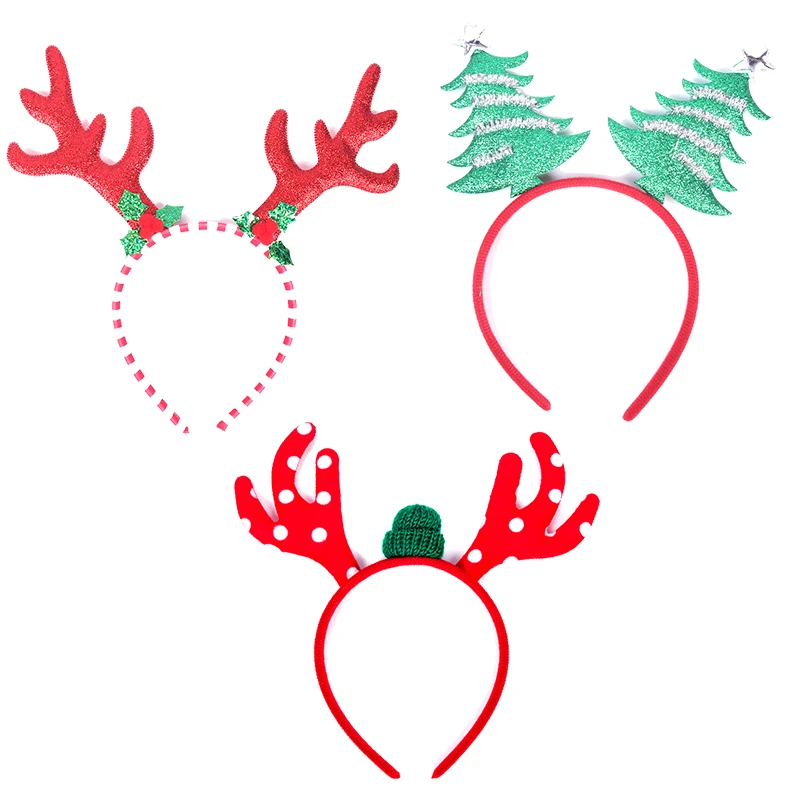 1pcs Christmas Headband Christmas Tree Reindeer Antlers Glasses Photo Booth Props New Year Kids Gifts Navidad Party Decoration
1pcs Christmas Headband Christmas Tree Reindeer Antlers Glasses Photo Booth Props New Year Kids Gifts Navidad Party Decoration