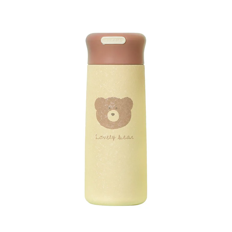 Baby Bottle Kids Cartoon Bear Pattern Anti Fall Stainless Steel with Rope Water Bottle Baby Portable Vacuum Flask Frosted Feel
Baby Bottle Kids Cartoon Bear Pattern Anti Fall Stainless Steel with Rope Water Bottle Baby Portable Vacuum Flask Frosted Feel