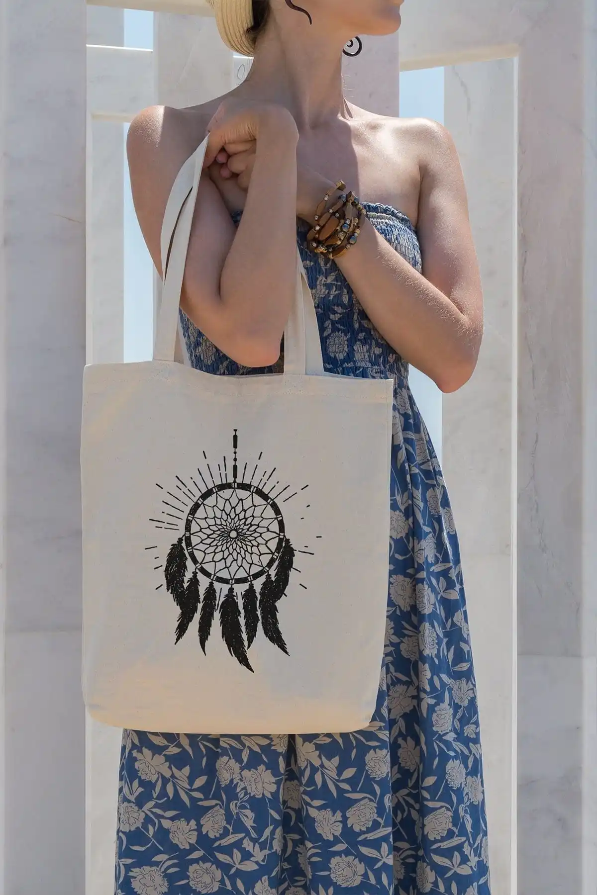 Пляжная тканевая сумка для покупок с рисунком птичьего пера венка
Пляжная тканевая сумка для покупок с рисунком птичьего пера венка