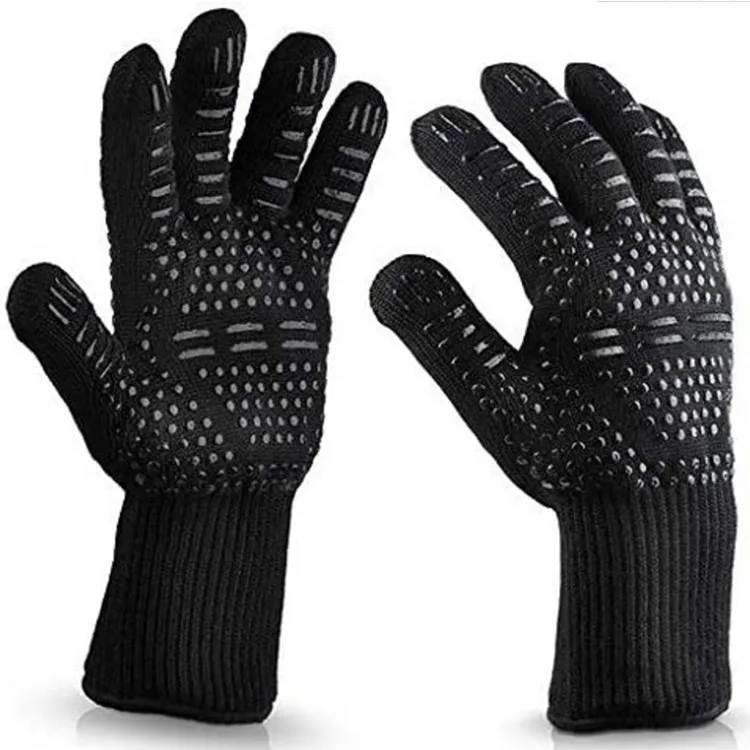 BBQ Gloves High Temperature Resistance Oven Mitts 500 800 Degrees Fireproof Barbecue Heat Insulation Microwave Oven Gloves
BBQ Gloves High Temperature Resistance Oven Mitts 500 800 Degrees Fireproof Barbecue Heat Insulation Microwave Oven Gloves