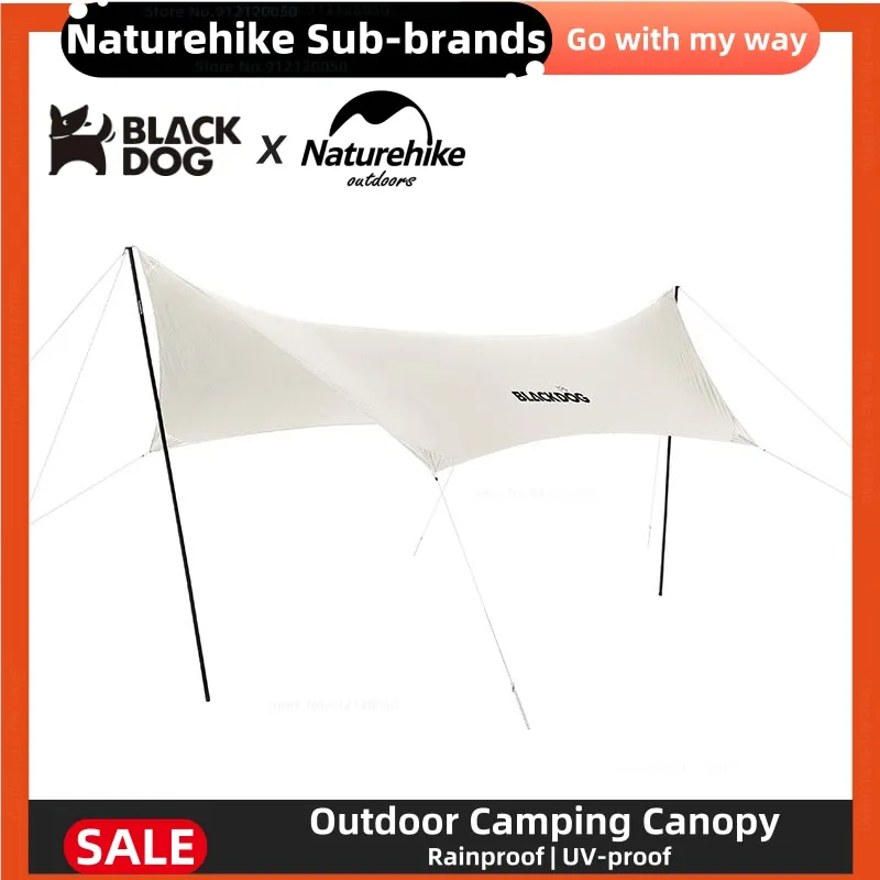 

Naturehike & Blackdog Camping Awning Tent Canopy Rainproof UV-proof Ultralight Portable Outdoor Beach Picnic Camping Sun Shelter