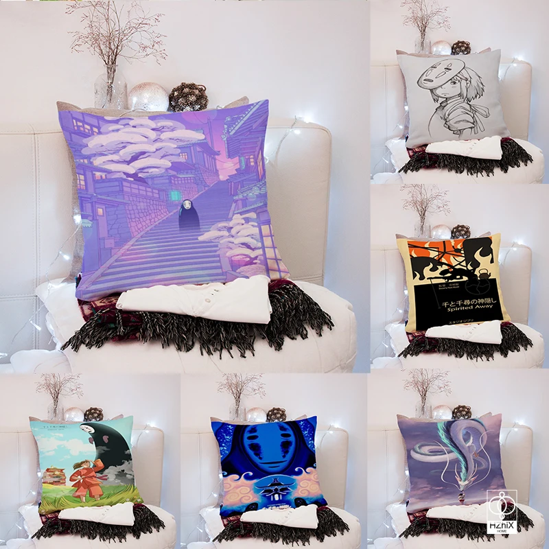 Hayao Miyazaki Anime Pillowcase Spirited Away Kiki's Decorative Cushions for Living Room Cushion Covers 45*45 Cushions Decor
Hayao Miyazaki Anime Pillowcase Spirited Away Kiki's Decorative Cushions for Living Room Cushion Covers 45*45 Cushions Decor