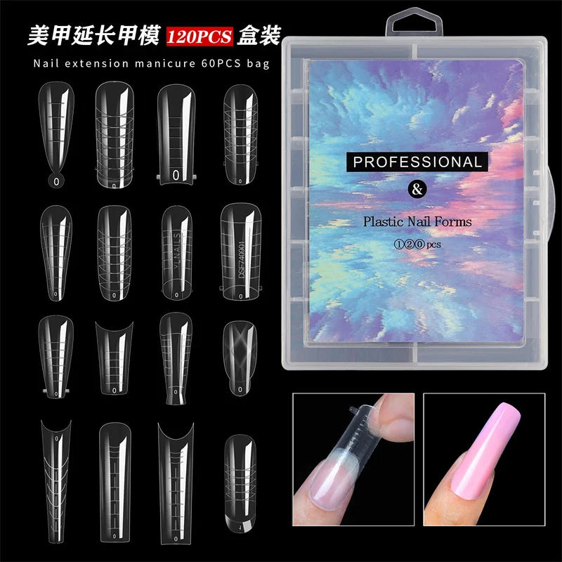Boxed Extended Nail Mold Tips Acrylic Fake Finger UV Gel Polish Quick Mold Sculpted Full Cover Nail Tips Manicures Tool
Boxed Extended Nail Mold Tips Acrylic Fake Finger UV Gel Polish Quick Mold Sculpted Full Cover Nail Tips Manicures Tool