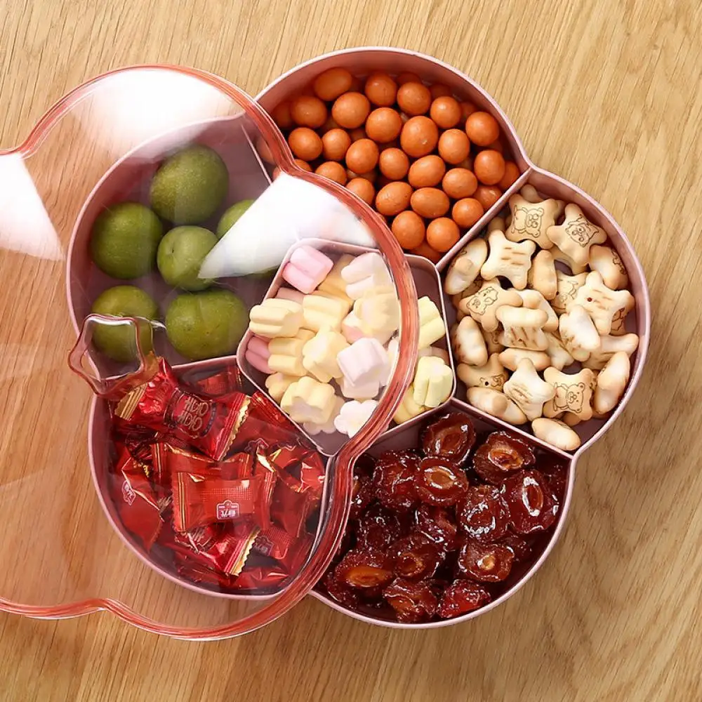 Flower-Shaped Fruit Plate Home Nut Storage Box Plastic Candy Box Desktop Decoration Storage Box Fruit Plate
Flower-Shaped Fruit Plate Home Nut Storage Box Plastic Candy Box Desktop Decoration Storage Box Fruit Plate