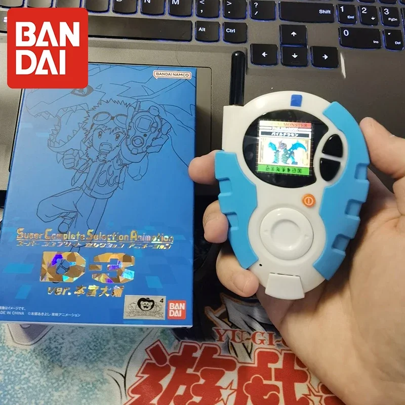 Оригинальная цифровая фигурка Bandai модель второго поколения Digivice Motomiya Daisuke Ken