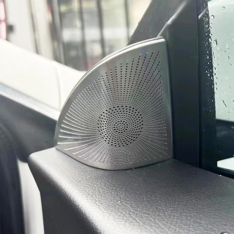 2PCS For Mercedes Benz CLA C117 Interior Trim Car Styling Car Audio Speaker Cover Stainless Steel Sticker Decor Accessories
2PCS For Mercedes Benz CLA C117 Interior Trim Car Styling Car Audio Speaker Cover Stainless Steel Sticker Decor Accessories