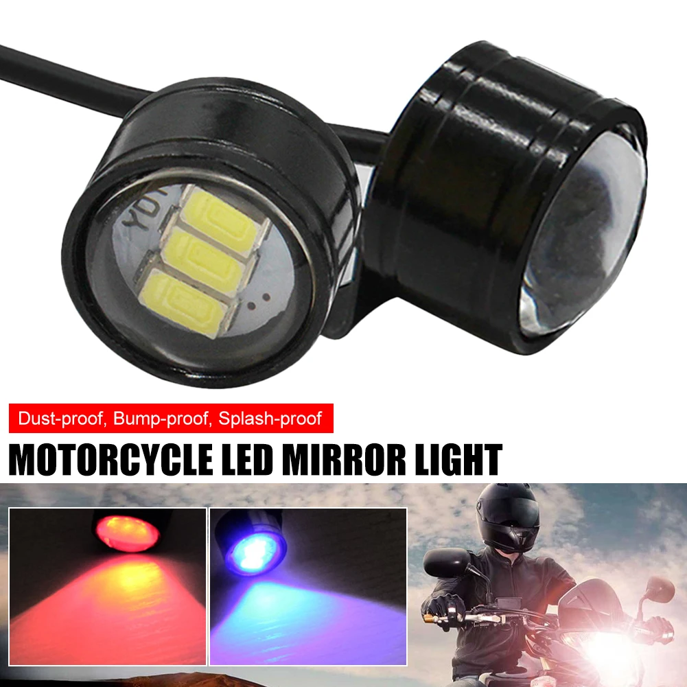 2pcs/pack Motorcycle LED Daytime Running Light Bright Driving Light Reverse Backup Light Fog Lamp Headlight Eagle Eye Lamp
2pcs/pack Motorcycle LED Daytime Running Light Bright Driving Light Reverse Backup Light Fog Lamp Headlight Eagle Eye Lamp