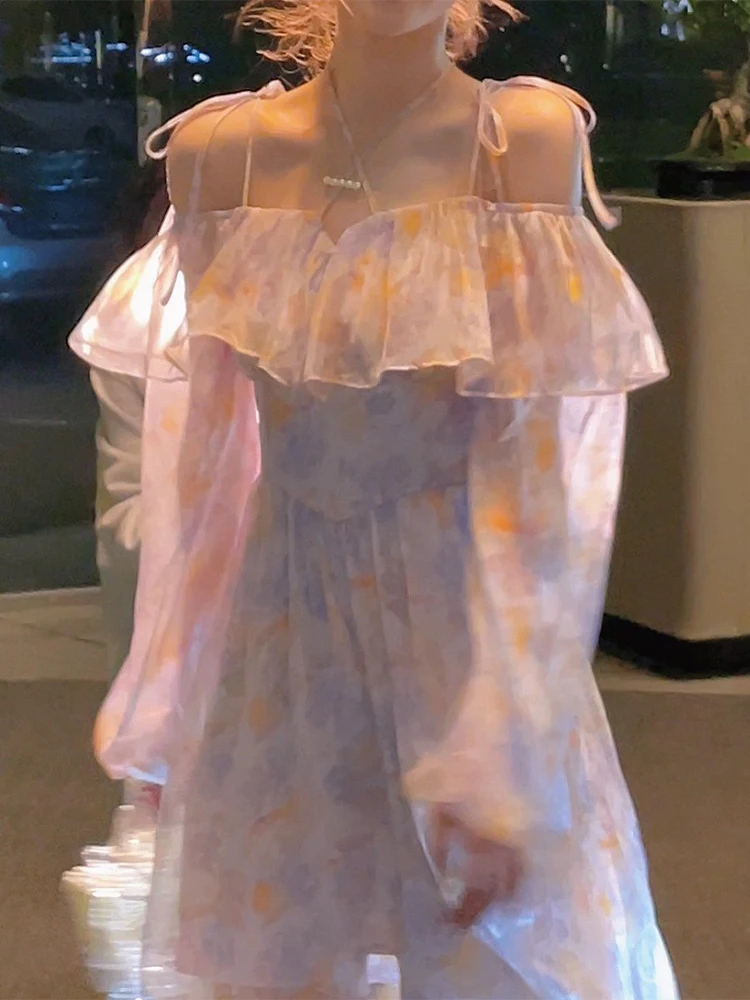 Женское бальное платье-мини из органзы, разноцветное платье с цветочным принтом и пышными рукавами, 2022
Женское бальное платье-мини из органзы, разноцветное платье с цветочным принтом и пышными рукавами, 2022