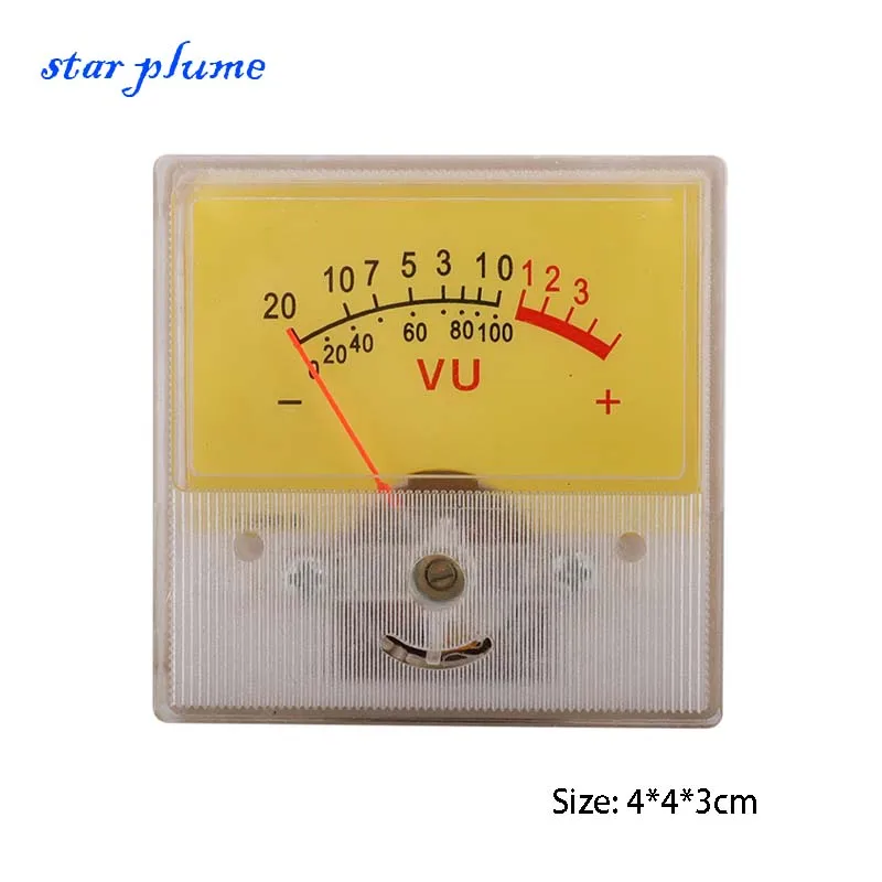 Amplifier Audio VU Meter TS-2136 Yellow Base No Bulb 500uA 650Ω Analog Digital Tube Amplifier/Current Voltage/Volume Meter DIY
Amplifier Audio VU Meter TS-2136 Yellow Base No Bulb 500uA 650Ω Analog Digital Tube Amplifier/Current Voltage/Volume Meter DIY