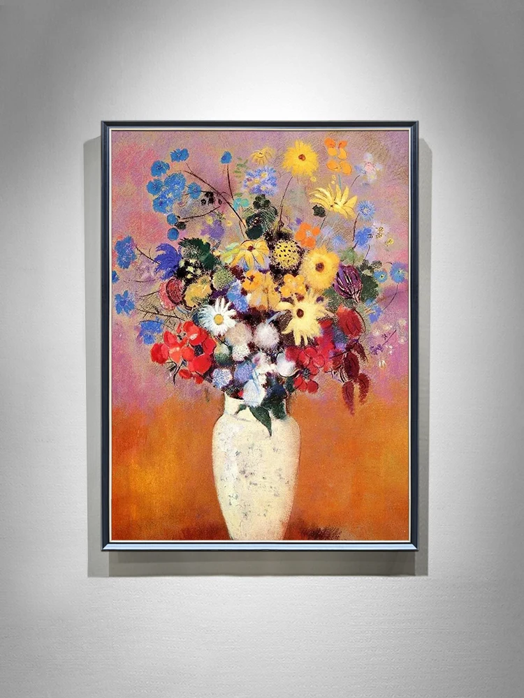 European-style Flower Hand-painted Oil Painting Porch Decorative Painting Classical Restaurant Still Life Painting
European-style Flower Hand-painted Oil Painting Porch Decorative Painting Classical Restaurant Still Life Painting
