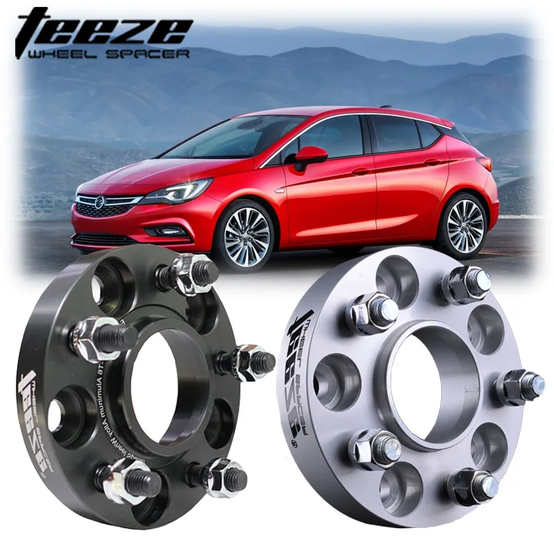 

TEEZE 2pcs PCD 5x105 CB 56.6mm Aluminum Alloy Wheel Spacer For Opel ampera-e/astra (10-21)/mokka (12-16)/ vauxhall Astra/mokka X