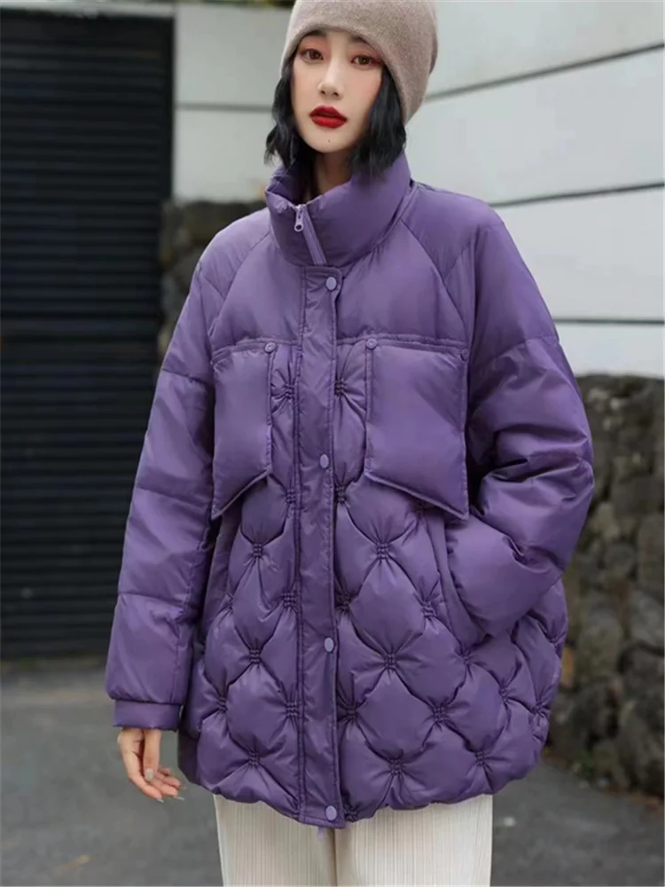 Puffer Coat Female Winter Warm Long Duck Down Jacket Women Clothes Korean Elegant Ultra Light Down Womens parkas
Puffer Coat Female Winter Warm Long Duck Down Jacket Women Clothes Korean Elegant Ultra Light Down Womens parkas
