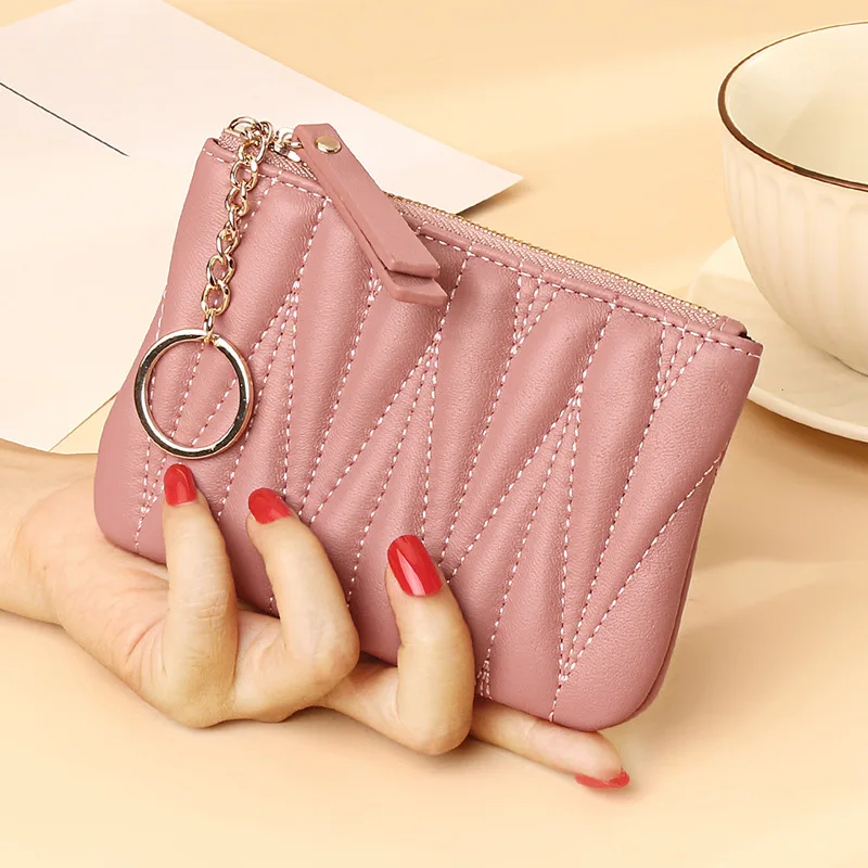 Soft Leather Coin Purse Sheepskin Women Credit ID Card Holders Zero Wallet Multi-card Bit Change Purse Keychain Storage Coin Bag
Soft Leather Coin Purse Sheepskin Women Credit ID Card Holders Zero Wallet Multi-card Bit Change Purse Keychain Storage Coin Bag