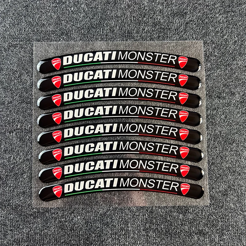 1 Set of 3D Motorcycle Accessories Decorative Reflective Sticker Decals for DUCATI MONSTER Moto Car Wheels Helmet
1 Set of 3D Motorcycle Accessories Decorative Reflective Sticker Decals for DUCATI MONSTER Moto Car Wheels Helmet