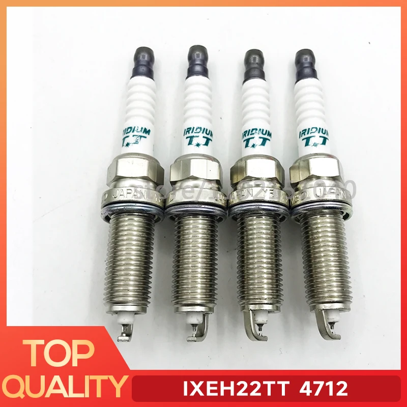 

4PCS IXEH22TT 4712 Dual Iridium Spark Plug For Nissan 350Z Z33 Murano Z51 Stagea M35 IXEH22TT-4712 IXEH22TT4712 Auto Part