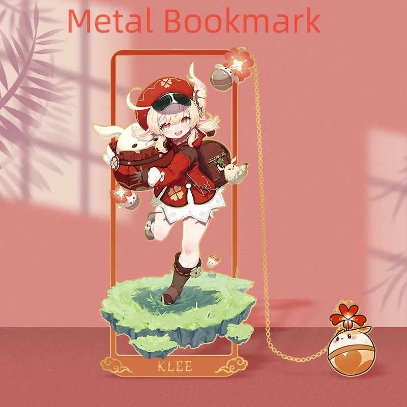 Game Genshin Impact Cosplay Metal Bookmark Gliter Hu Tao Venti Nahida Kazuha Xiao Klee Props Cards Key Chains Accessories Gift
Game Genshin Impact Cosplay Metal Bookmark Gliter Hu Tao Venti Nahida Kazuha Xiao Klee Props Cards Key Chains Accessories Gift