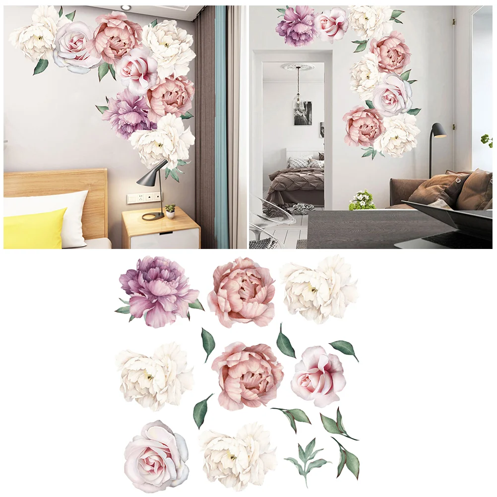 Wall Sticker Stickers Home Decor Nursery Decals Living Room Paper Picture Peony Flower Murals Decorations
Wall Sticker Stickers Home Decor Nursery Decals Living Room Paper Picture Peony Flower Murals Decorations