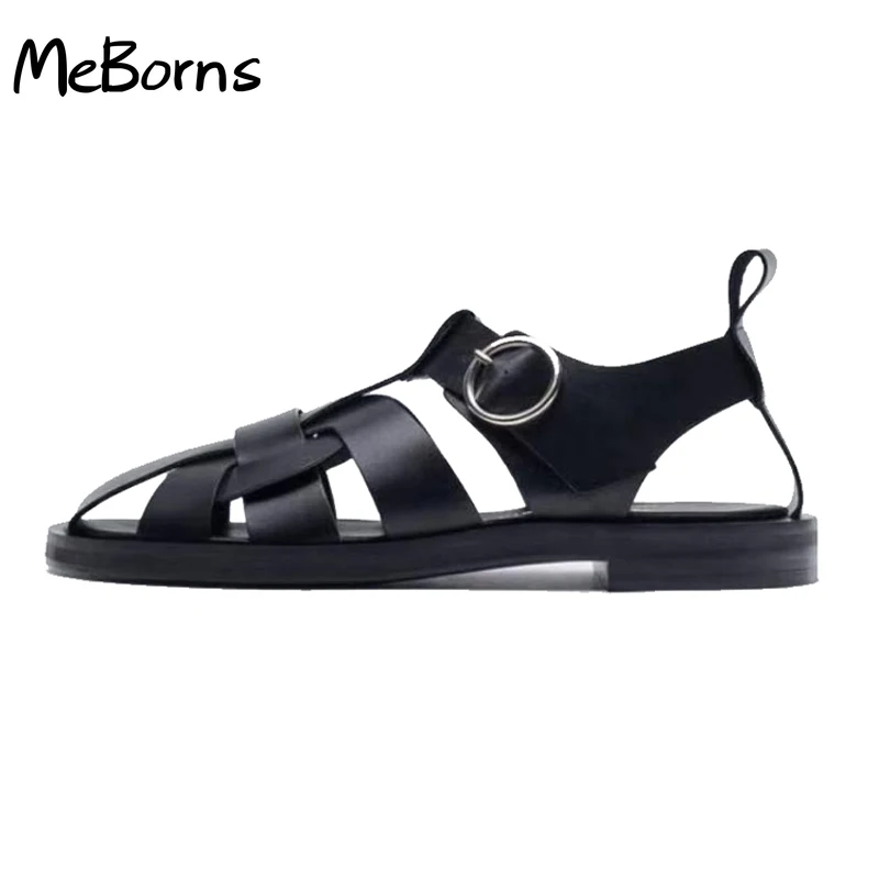 2022 New Women Real Leather Shoes Summer Sandals Buckle Strap Hollow Out Beach Sandals Cool Ladies Footwear Size 34-42
2022 New Women Real Leather Shoes Summer Sandals Buckle Strap Hollow Out Beach Sandals Cool Ladies Footwear Size 34-42