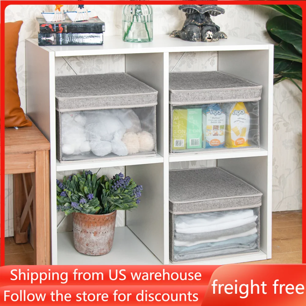 Foldable Storage Bins with Lids, Fabric Collapsible Storage Box for Closet, Stackable Container , 3 Pack,13"x 12.2"x 8.4"
Foldable Storage Bins with Lids, Fabric Collapsible Storage Box for Closet, Stackable Container , 3 Pack,13"x 12.2"x 8.4"