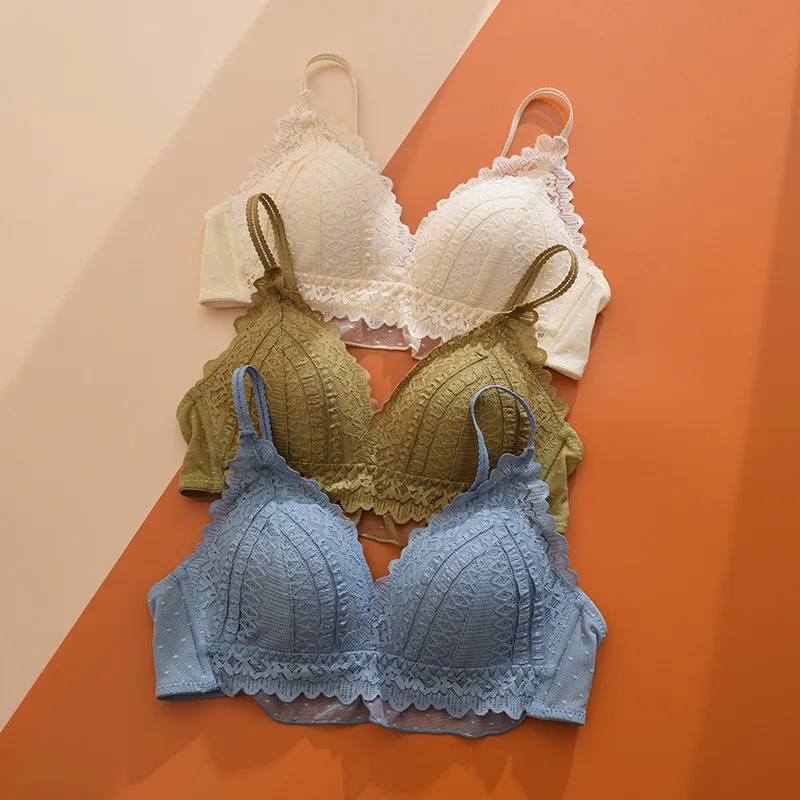 Wasteheart Sexy For Women Blue Red Wireless Lace Padded Bras Push Up Female Bralette Cup A B C Underwear Plus Size
Wasteheart Sexy For Women Blue Red Wireless Lace Padded Bras Push Up Female Bralette Cup A B C Underwear Plus Size