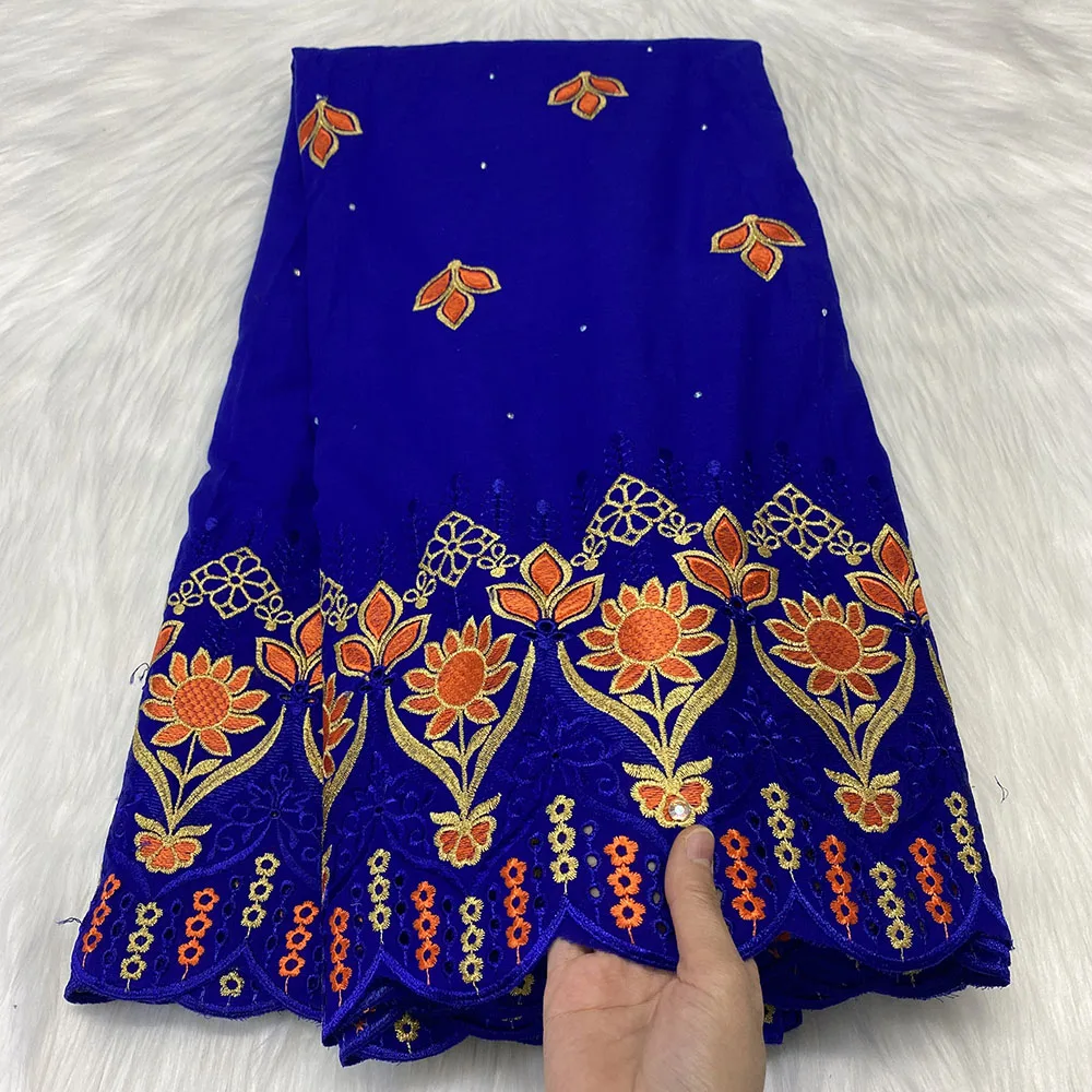 Lissome African Cotton Embroidery Fabric 2023 New Fashion Flower Pattern Multi-color Option For Women Dress 02C17
Lissome African Cotton Embroidery Fabric 2023 New Fashion Flower Pattern Multi-color Option For Women Dress 02C17