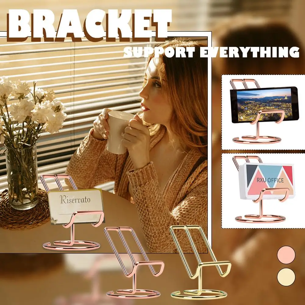 Simple Metal Phone Holder Home Lazy Chasing-drama Stand Flat Desktop Fixed Stand For Exhibition Tables Hotels Travel Agencies
Simple Metal Phone Holder Home Lazy Chasing-drama Stand Flat Desktop Fixed Stand For Exhibition Tables Hotels Travel Agencies
