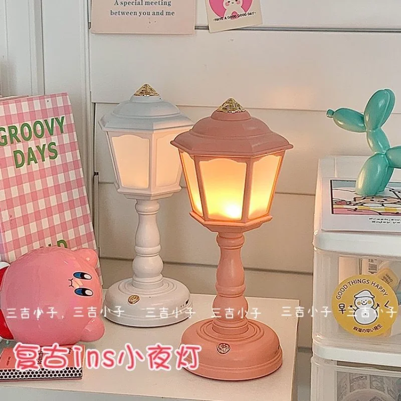 Retro Healing Night Light Bedroom Sleep Light Creative Romantic Girls' Bedside Lamp Usb Charging Dormitory Lamp 
Retro Healing Night Light Bedroom Sleep Light Creative Romantic Girls' Bedside Lamp Usb Charging Dormitory Lamp