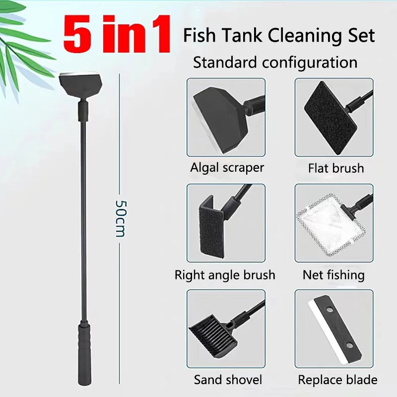Tanks Fish Kit Algae Scraper Cleaner Sponge Net Tools Aquarium Cleaning Set Fish Tank Cleaner Aquarium Accessories Tank
Tanks Fish Kit Algae Scraper Cleaner Sponge Net Tools Aquarium Cleaning Set Fish Tank Cleaner Aquarium Accessories Tank