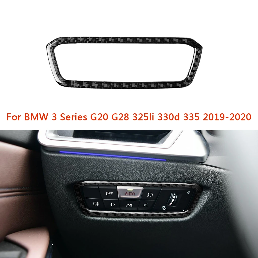 Carbon Fiber Sticker Car Headlight Switch Panel Cover Interior Trim For BMW 3 Series G20 G28 325li 330d 335 2019-2020 Accessorie
Carbon Fiber Sticker Car Headlight Switch Panel Cover Interior Trim For BMW 3 Series G20 G28 325li 330d 335 2019-2020 Accessorie