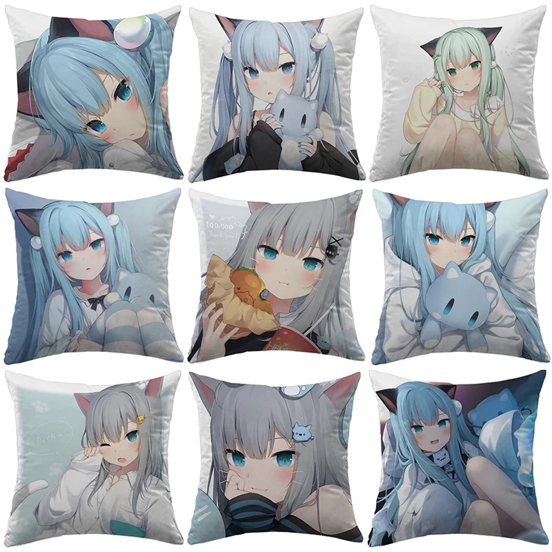 Decorative Pillowcase 40x40 Shizuku Cat Feather Cushion Cover Luxury Sofa Cushions Decor Anime Short Plush Dakimakura for Bed
Decorative Pillowcase 40x40 Shizuku Cat Feather Cushion Cover Luxury Sofa Cushions Decor Anime Short Plush Dakimakura for Bed