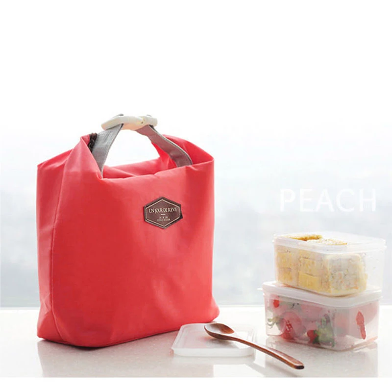 

Портативная теплоизолированная сумка для ланча, сумка для переноски пикника, женская сумка-холодильник для еды, сумка с изоляпосылка