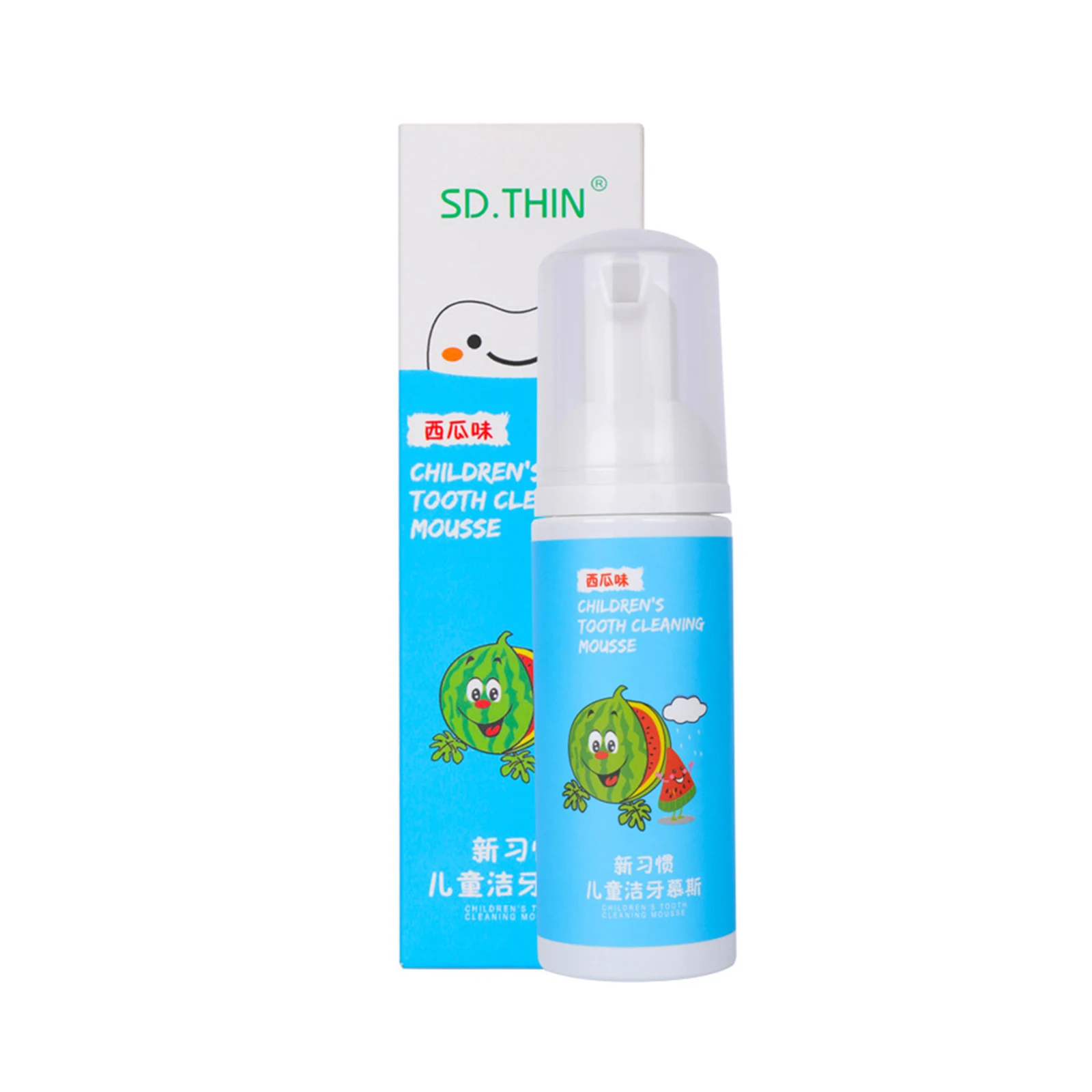 Watermelon Foam Children's Toothpaste To Stain Teeth Mouth Cleaning Toothpaste Whitening Mousse Toothpaste Tooth Care 60ml
Watermelon Foam Children's Toothpaste To Stain Teeth Mouth Cleaning Toothpaste Whitening Mousse Toothpaste Tooth Care 60ml
