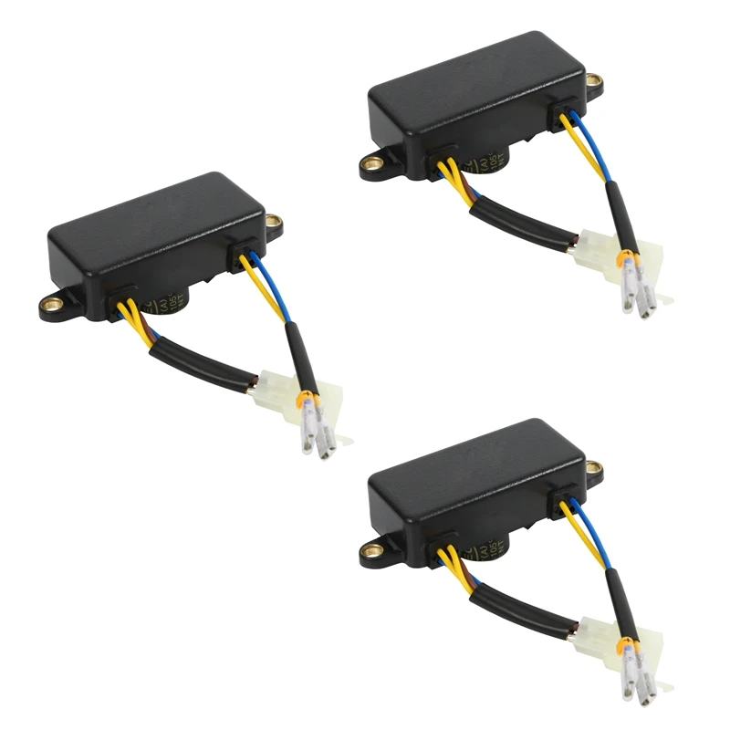 3X 2KW-3KW Gasoline Generator Parts AVR Single-Phase Automatic Voltage Rectifier
3X 2KW-3KW Gasoline Generator Parts AVR Single-Phase Automatic Voltage Rectifier