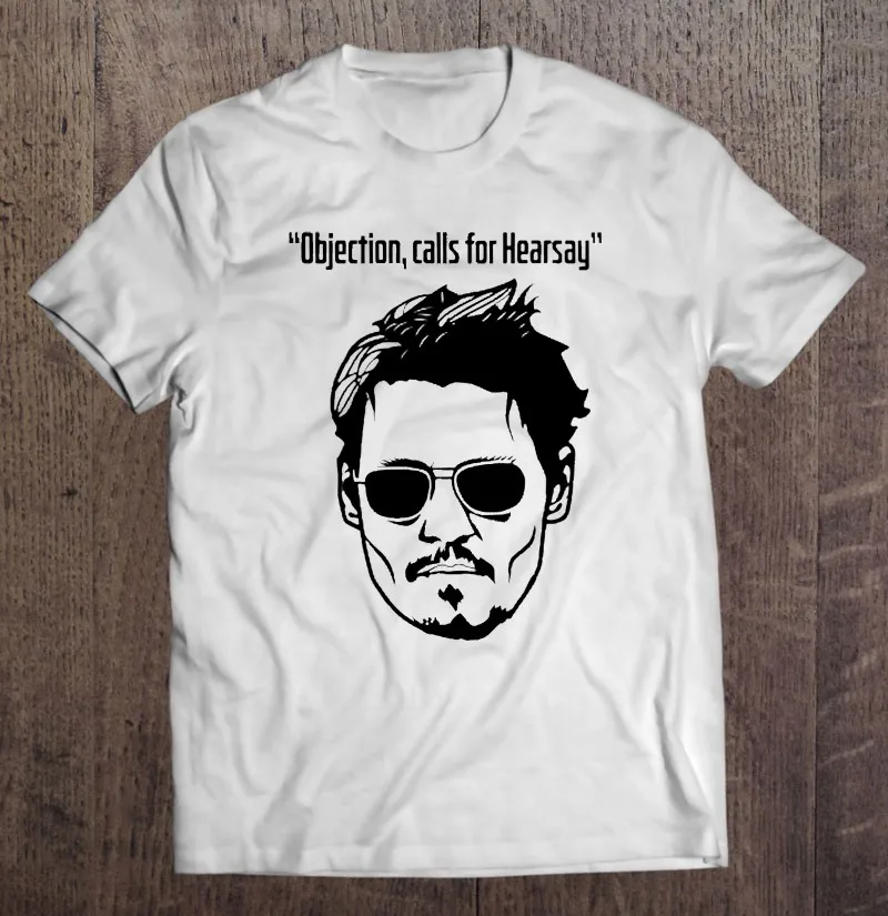 Amber Heard Justice For Johnny Depp Objection Calls For Hearsay T Shirt For Men Tops Men Clothing Clothing Grunge Mens Clothes
Amber Heard Justice For Johnny Depp Objection Calls For Hearsay T Shirt For Men Tops Men Clothing Clothing Grunge Mens Clothes