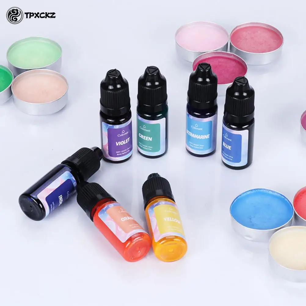 18 Color 10ml Resin Pigments DIY UV Epoxy Resin Mold Candle Soap Dye Colorant DIY Scented Candle Color Essence Soap For Soy Wax
18 Color 10ml Resin Pigments DIY UV Epoxy Resin Mold Candle Soap Dye Colorant DIY Scented Candle Color Essence Soap For Soy Wax