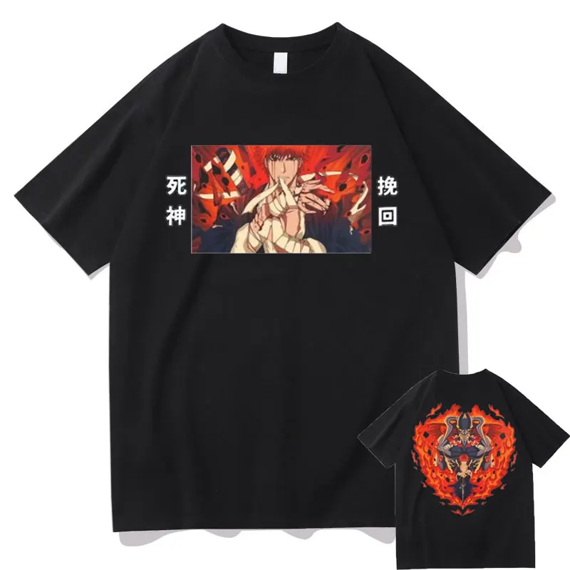 Japan Anime BLEACH Kurosaki Ichigo Double Sided Graphic T Shirt Man Oversized T-shirt Men's Streetwear Men Vintage Manga Tshirt
Japan Anime BLEACH Kurosaki Ichigo Double Sided Graphic T Shirt Man Oversized T-shirt Men's Streetwear Men Vintage Manga Tshirt