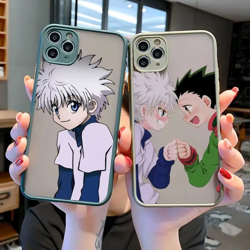 Anime Hunter x Hunters Phone Case for iPhone X XR XS 7 8 Plus 11 12 13 pro MAX 13mini Translucent Matte Case
Anime Hunter x Hunters Phone Case for iPhone X XR XS 7 8 Plus 11 12 13 pro MAX 13mini Translucent Matte Case