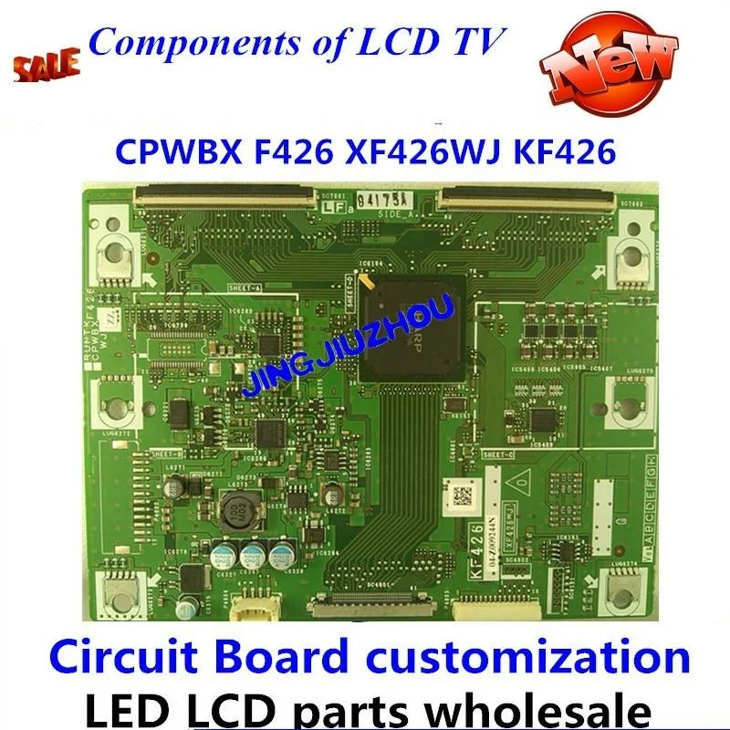 LED TV T_CONOriginal sharp lcd-52e77a logic board runtk cpwbx f426wj ZZ screen lk520d3ca30t t_conTCON
LED TV T_CONOriginal sharp lcd-52e77a logic board runtk cpwbx f426wj ZZ screen lk520d3ca30t t_conTCON