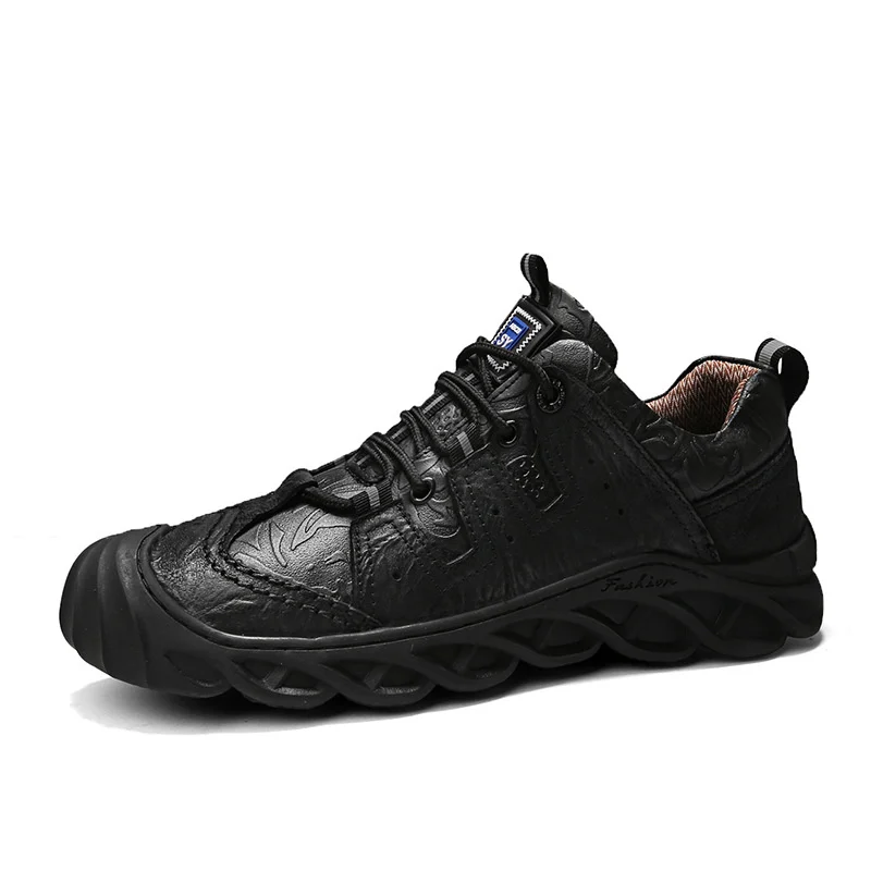 2022 Fashion Casual Shoes For Men Outdoor Mountaineering Sneakers Wear-resistant Non-slip Soft Sole Leather Lace-up Sports Shoes
2022 Fashion Casual Shoes For Men Outdoor Mountaineering Sneakers Wear-resistant Non-slip Soft Sole Leather Lace-up Sports Shoes